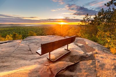 A Place for Contemplation, Algonquin Provincial Park, Summer Sunset